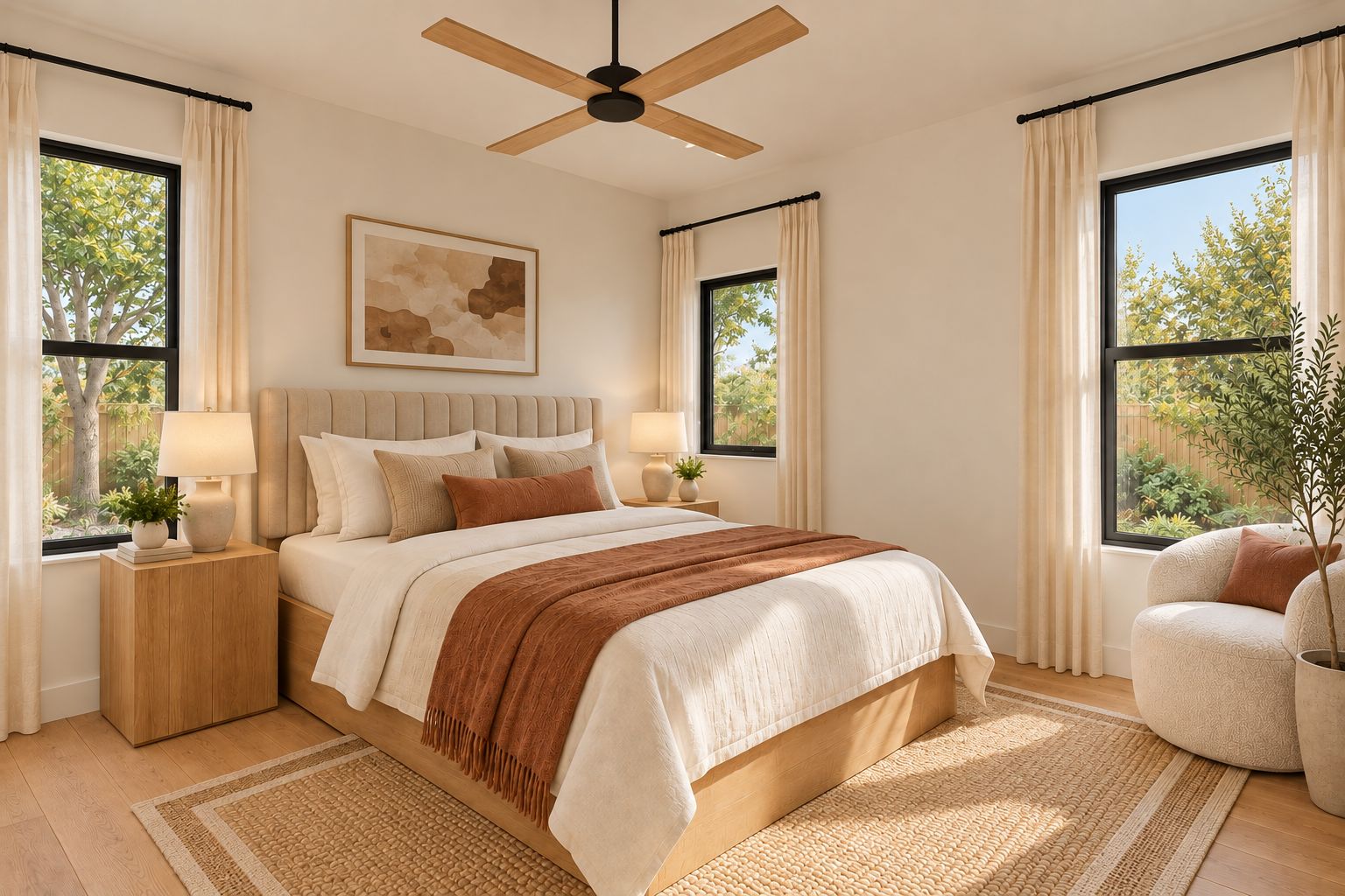 Bedroom 1, 7103 Ryan Drive rendering