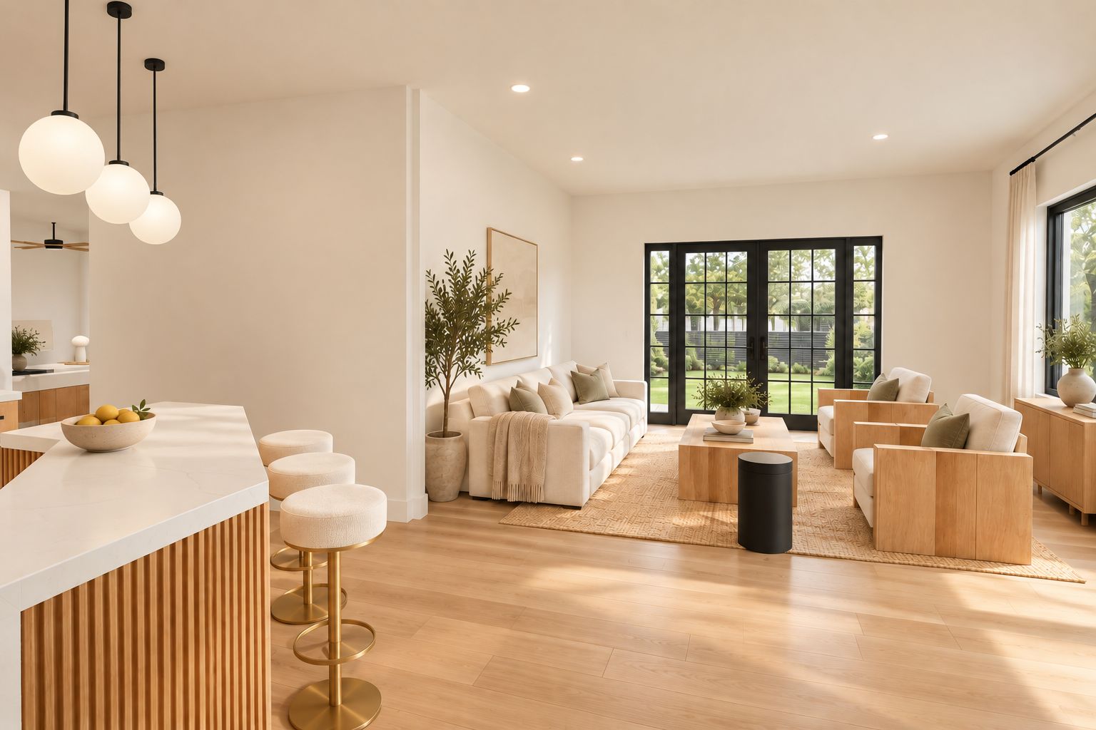 Great room, 7103 Ryan Drive rendering
