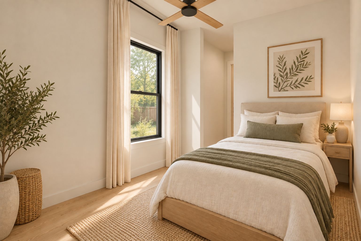Guest room, 7103 Ryan Drive rendering