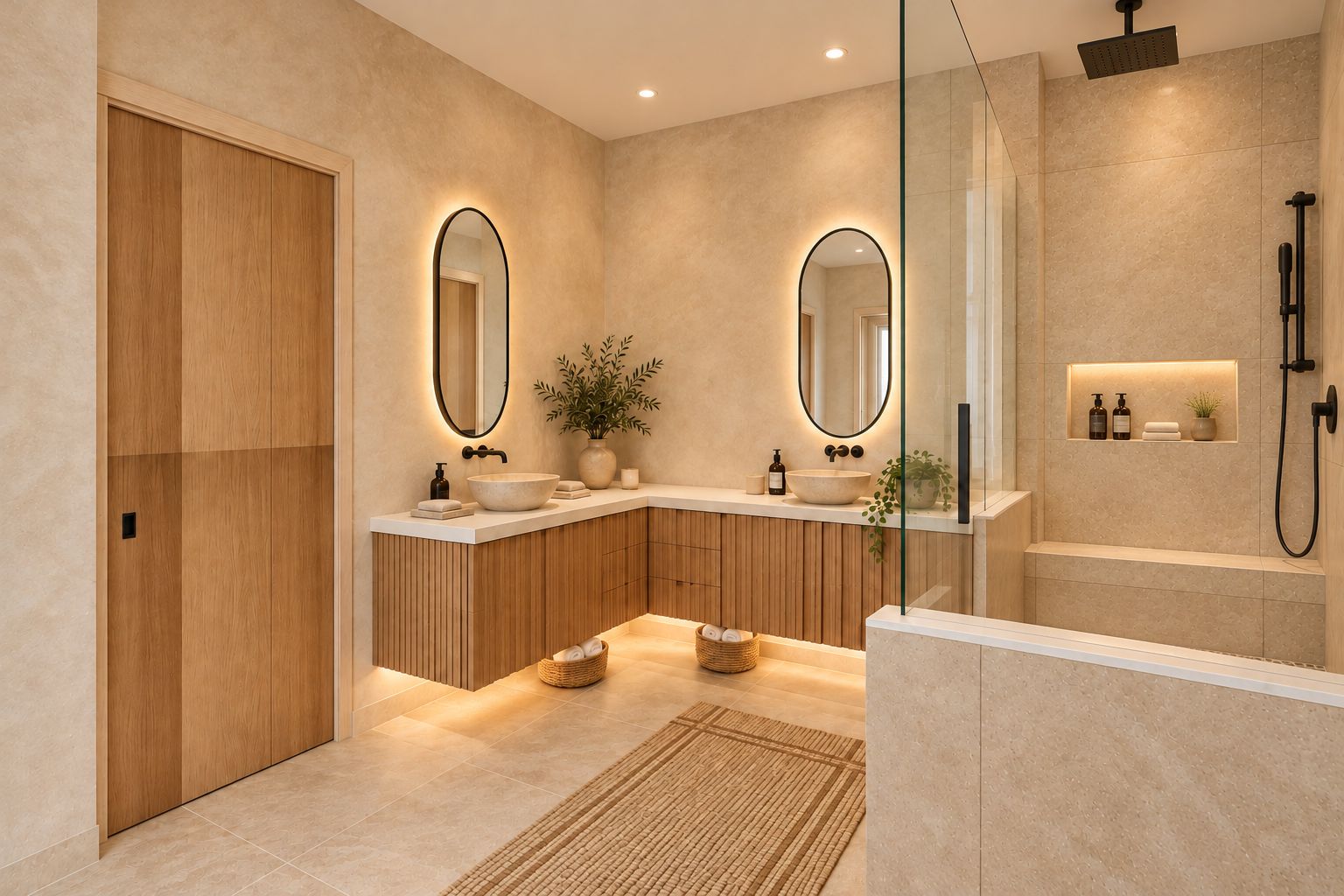 Primary vanity, 7103 Ryan Drive rendering