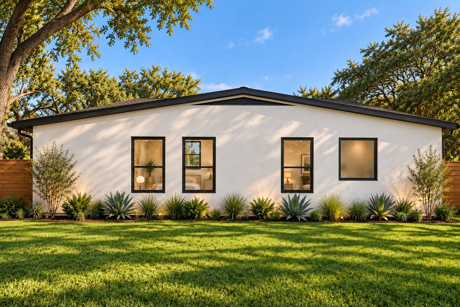 Rear elevation, 7103 Ryan Drive rendering